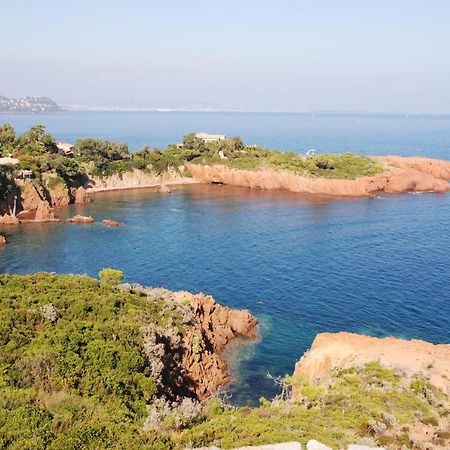 Agay Cap Esterel Le Hameau F2 Clim Plein Sud Dernier Etage Magnifique Vue Mer Saint-Raphaël Exteriér fotografie