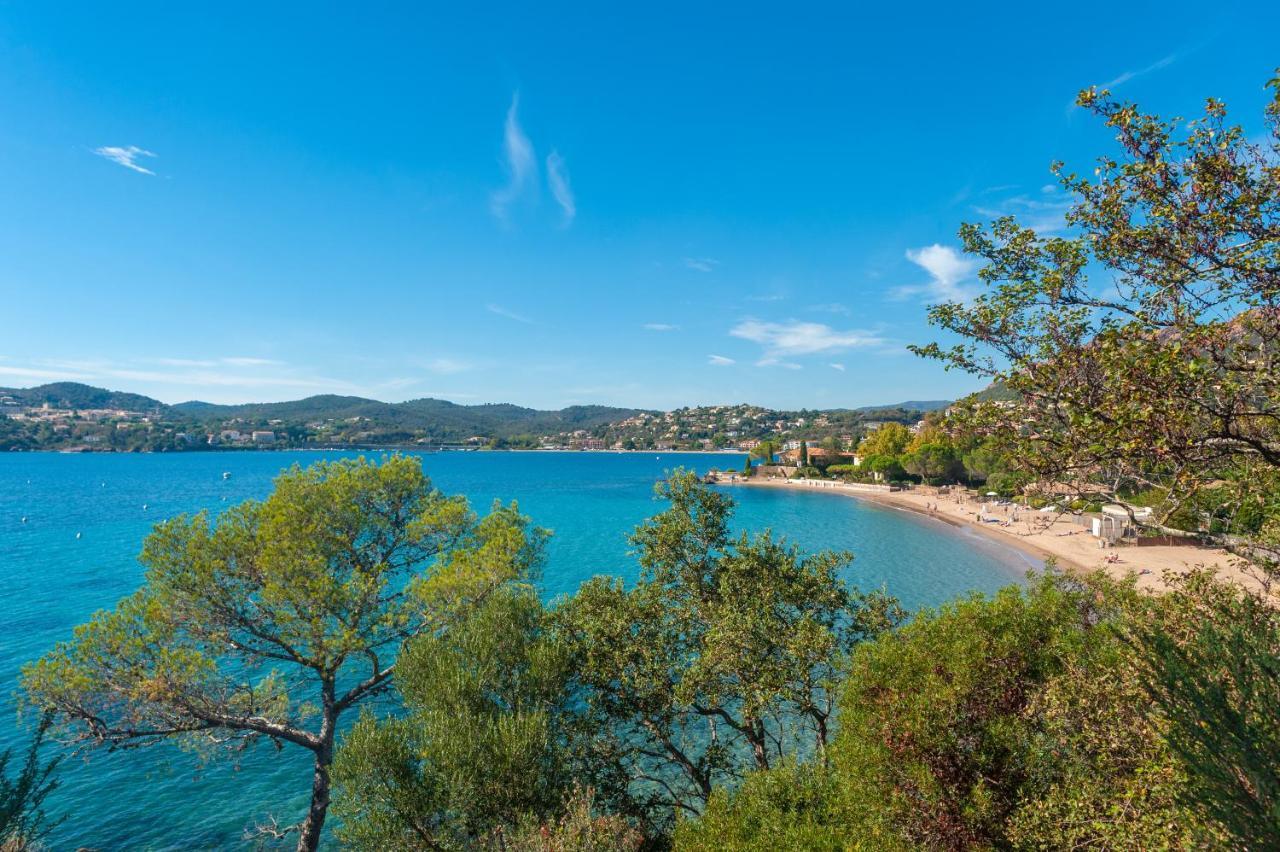 Agay Cap Esterel Le Hameau F2 Clim Plein Sud Dernier Etage Magnifique Vue Mer Saint-Raphaël Exteriér fotografie
