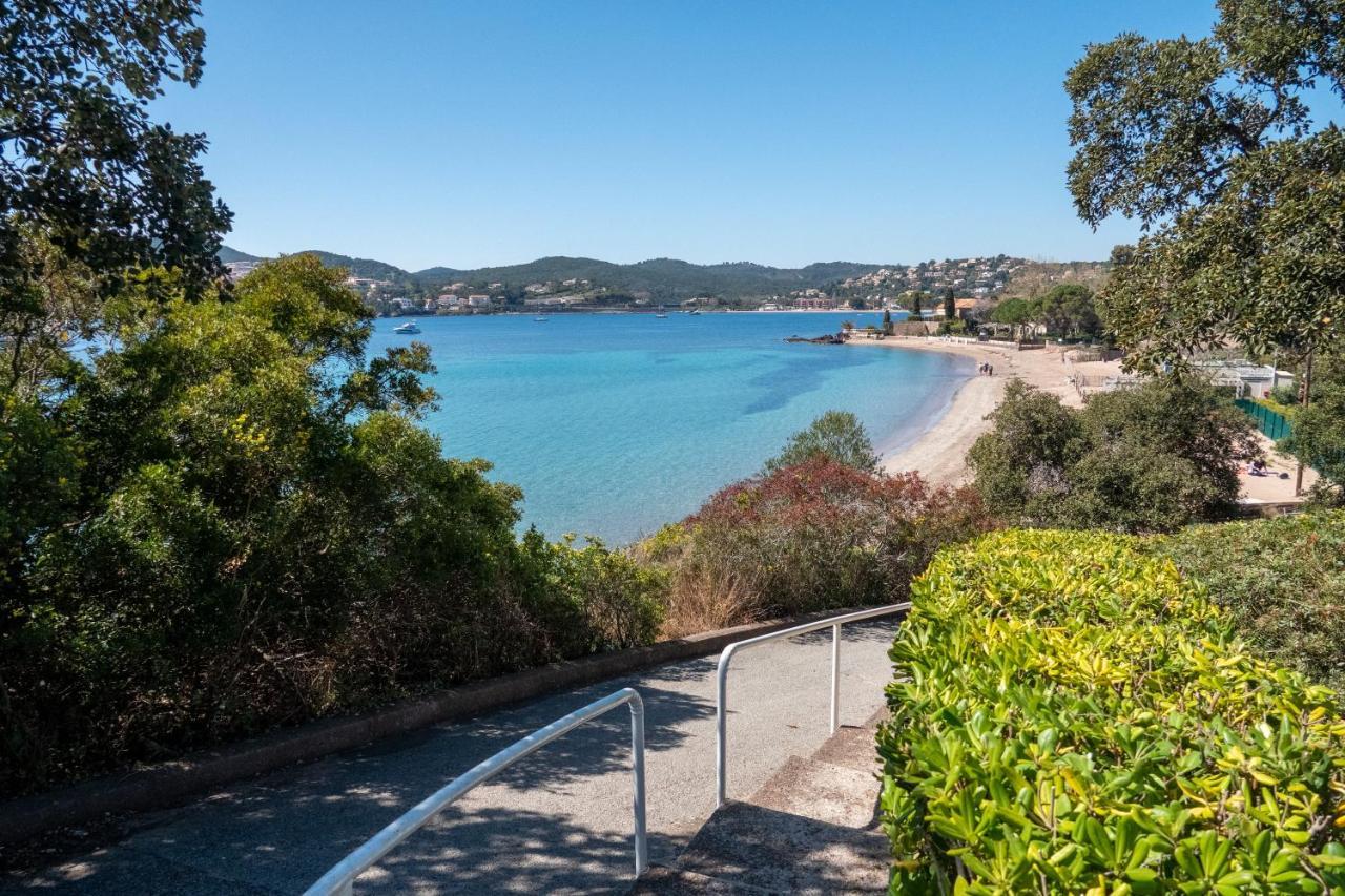 Agay Cap Esterel Le Hameau F2 Clim Plein Sud Dernier Etage Magnifique Vue Mer Saint-Raphaël Exteriér fotografie