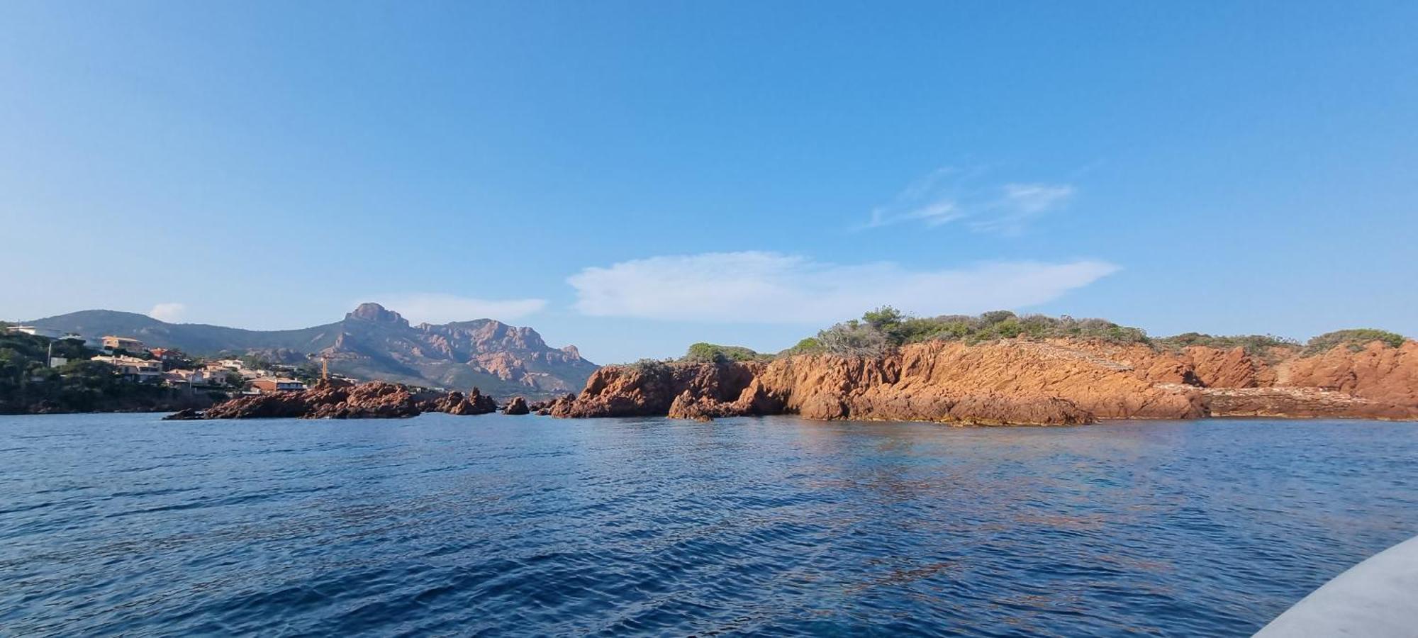 Agay Cap Esterel Le Hameau F2 Clim Plein Sud Dernier Etage Magnifique Vue Mer Saint-Raphaël Exteriér fotografie