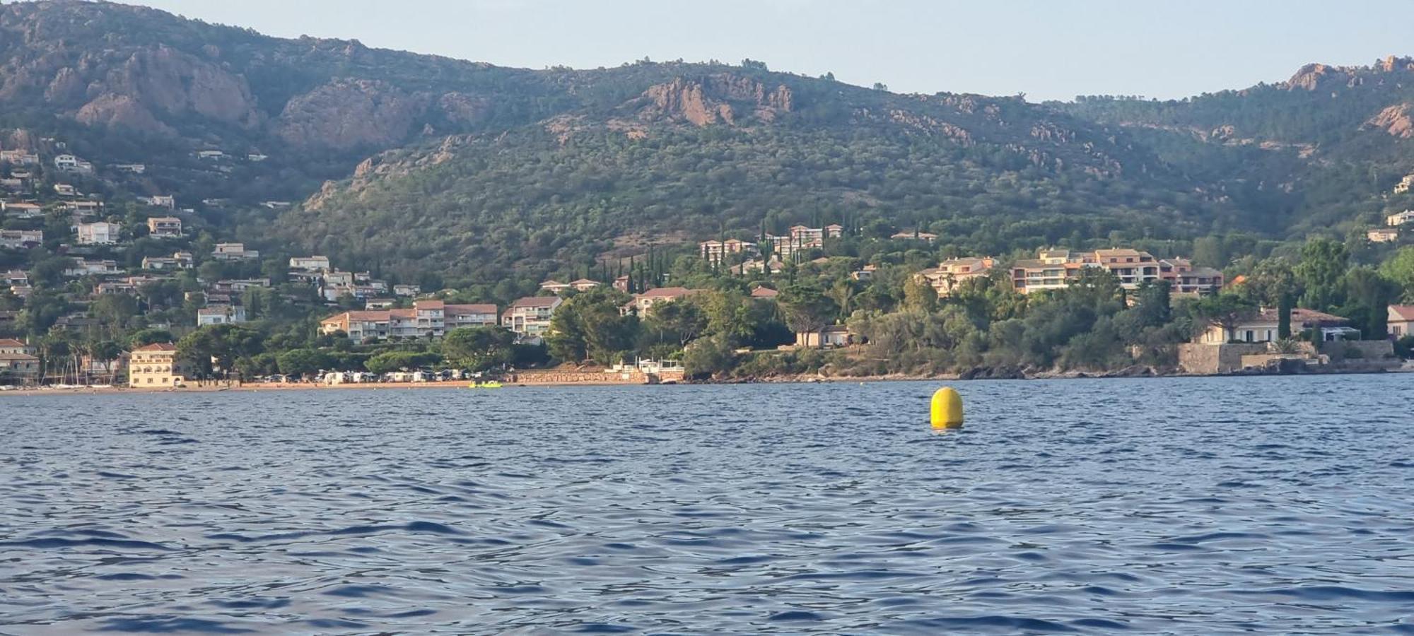 Agay Cap Esterel Le Hameau F2 Clim Plein Sud Dernier Etage Magnifique Vue Mer Saint-Raphaël Exteriér fotografie