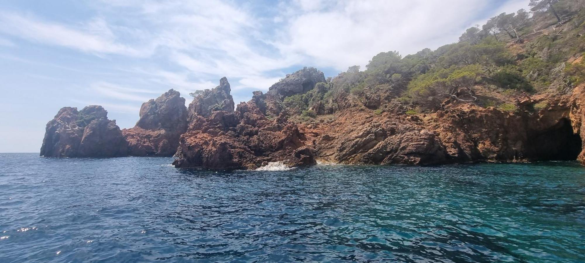 Agay Cap Esterel Le Hameau F2 Clim Plein Sud Dernier Etage Magnifique Vue Mer Saint-Raphaël Exteriér fotografie