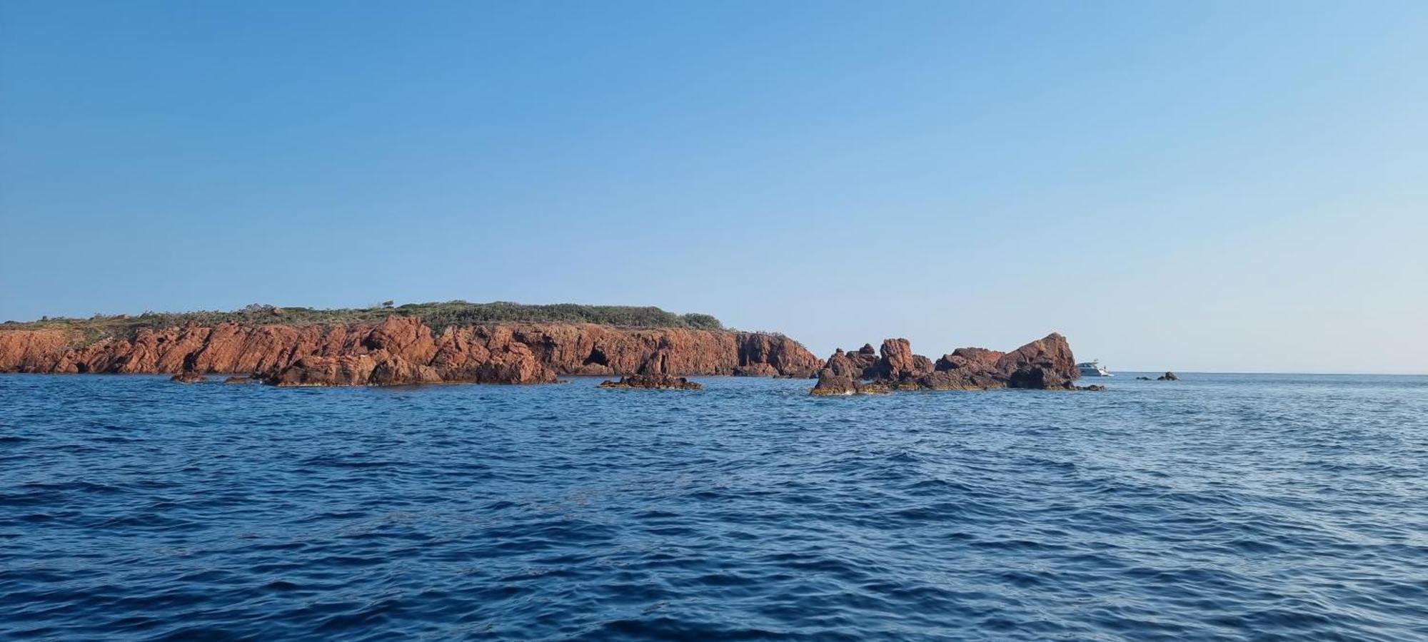 Agay Cap Esterel Le Hameau F2 Clim Plein Sud Dernier Etage Magnifique Vue Mer Saint-Raphaël Exteriér fotografie