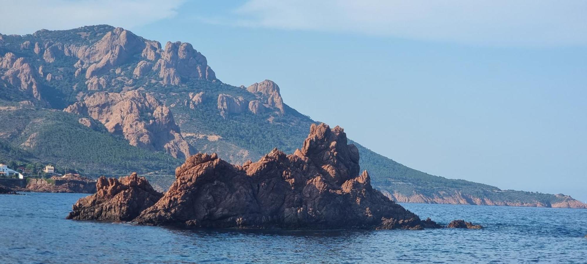 Agay Cap Esterel Le Hameau F2 Clim Plein Sud Dernier Etage Magnifique Vue Mer Saint-Raphaël Exteriér fotografie