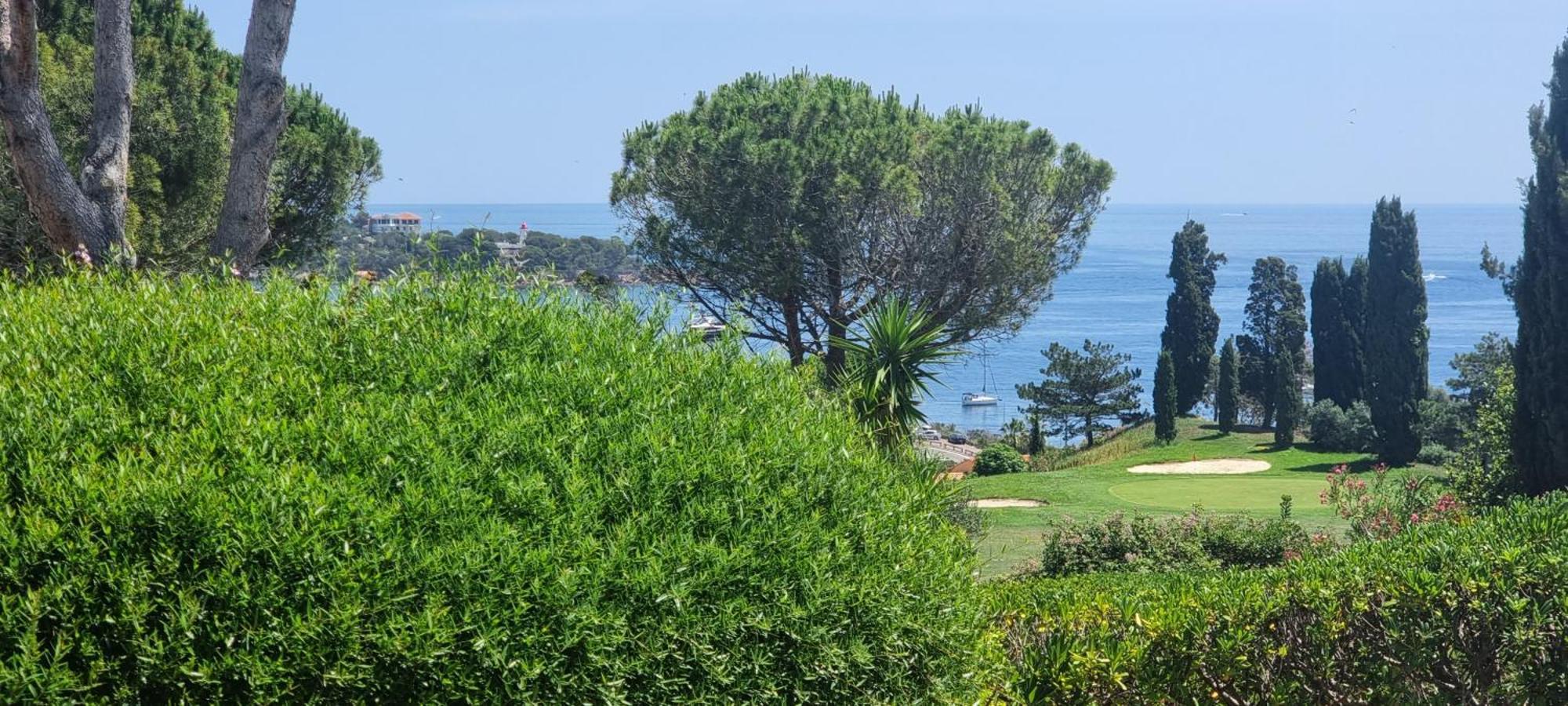 Agay Cap Esterel Le Hameau F2 Clim Plein Sud Dernier Etage Magnifique Vue Mer Saint-Raphaël Exteriér fotografie