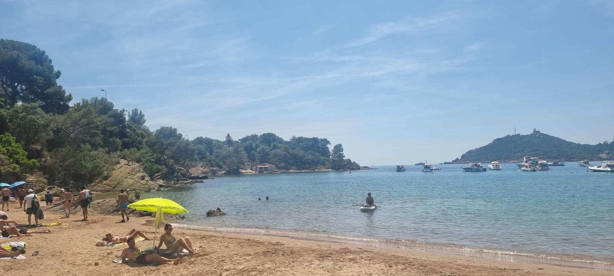 Agay Cap Esterel Le Hameau F2 Clim Plein Sud Dernier Etage Magnifique Vue Mer Saint-Raphaël Exteriér fotografie
