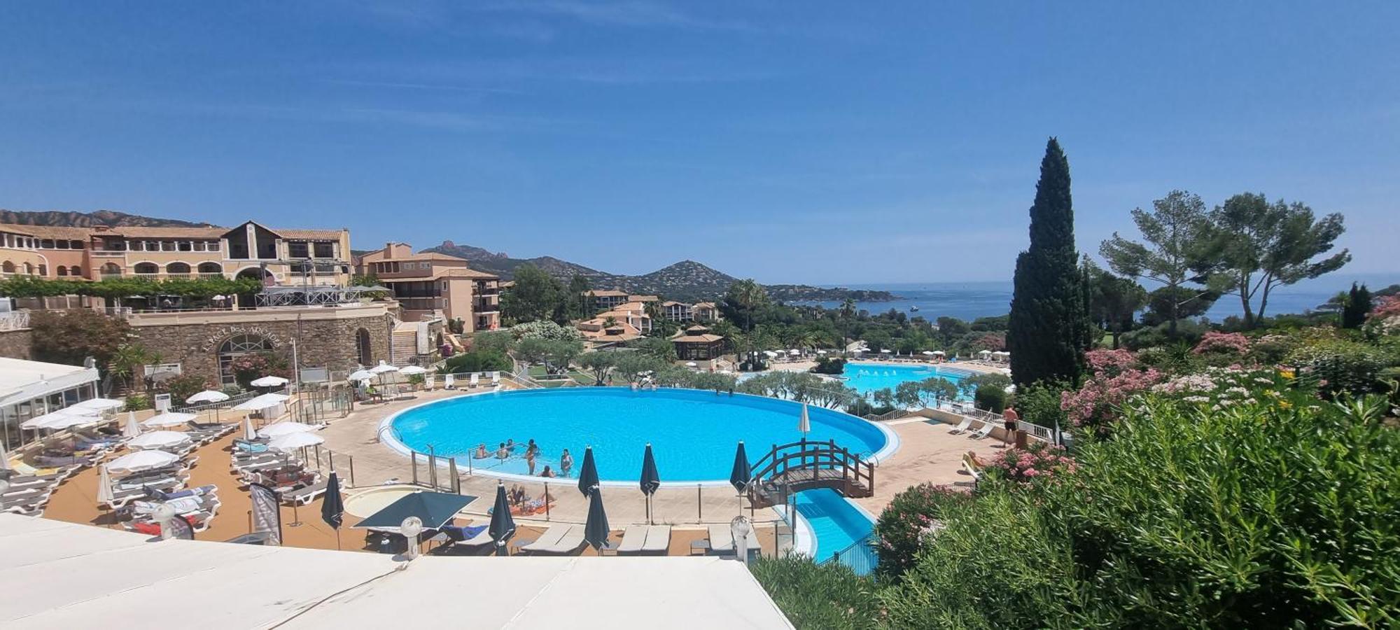 Agay Cap Esterel Le Hameau F2 Clim Plein Sud Dernier Etage Magnifique Vue Mer Saint-Raphaël Exteriér fotografie