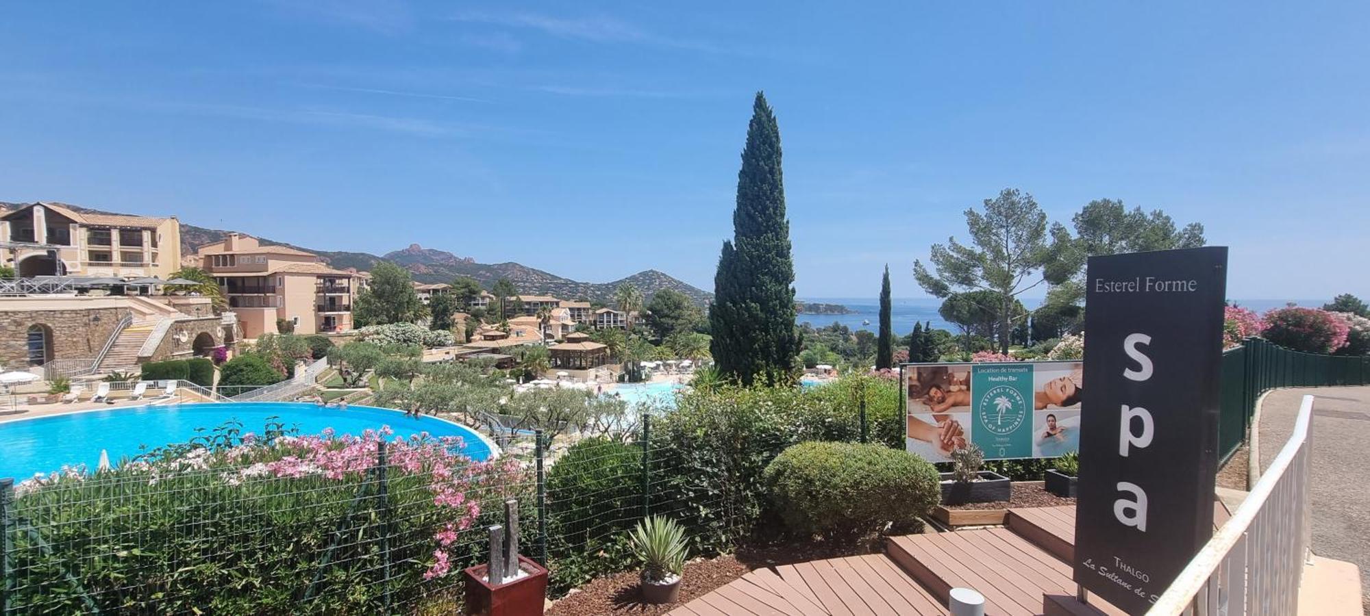 Agay Cap Esterel Le Hameau F2 Clim Plein Sud Dernier Etage Magnifique Vue Mer Saint-Raphaël Exteriér fotografie